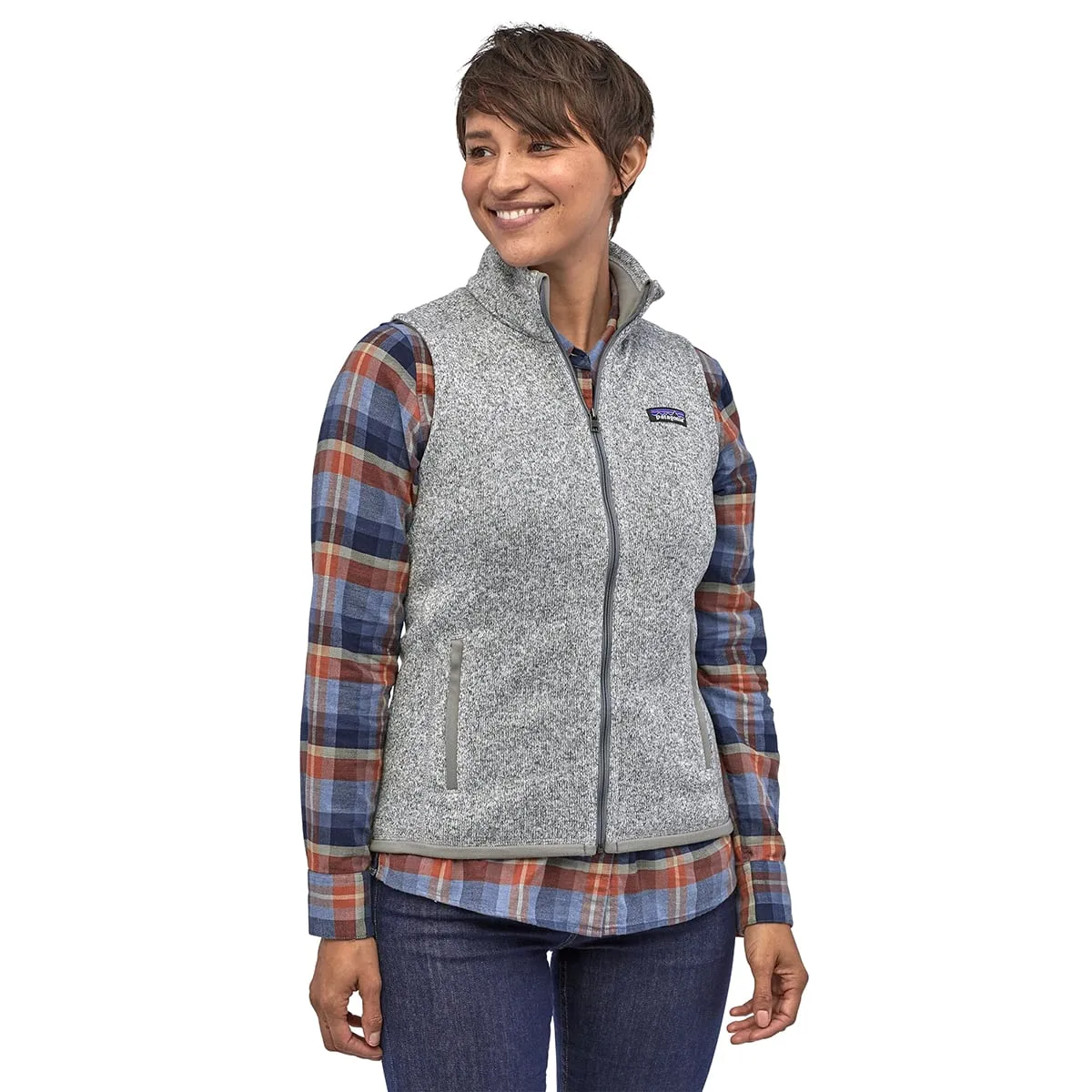 Patagonia Women's Better Sweater Vest Birch White
