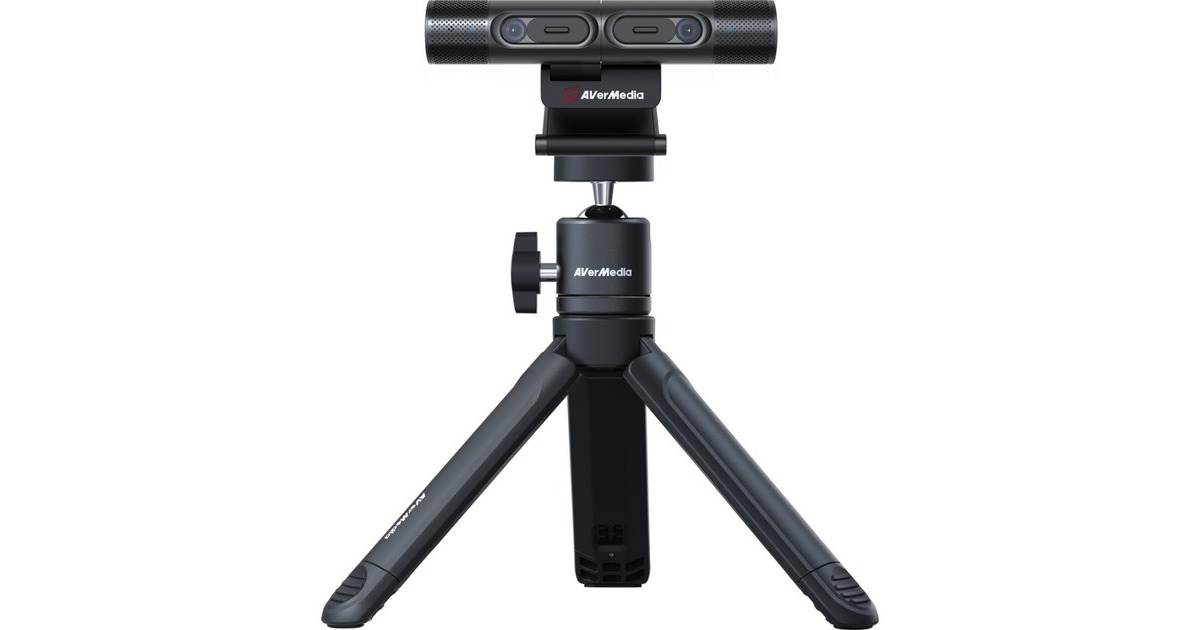 AVerMediaDualcam PW313D webcam  (Zwart)