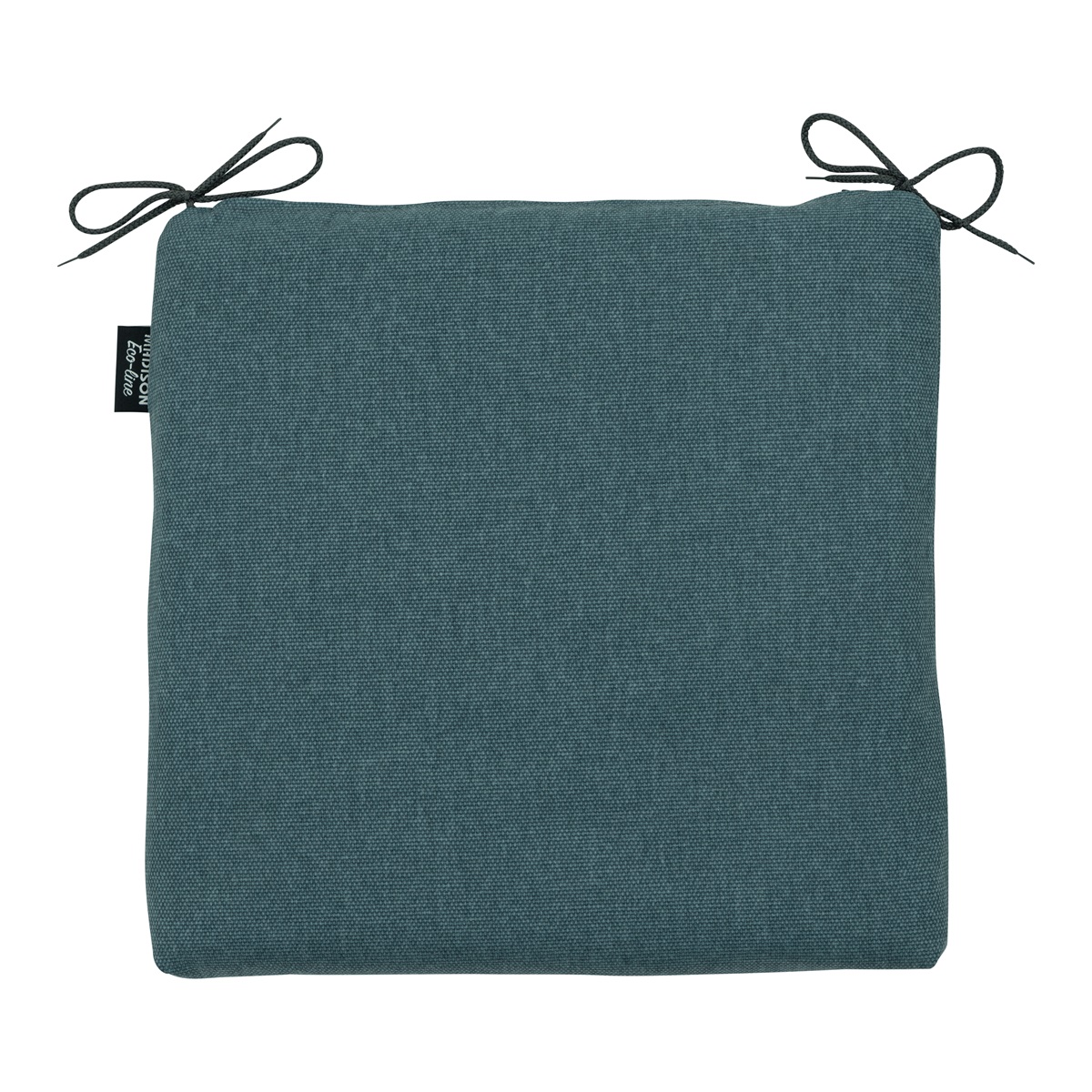 Madison Sea blue canvas eco+ Zitkussen - Set van 4