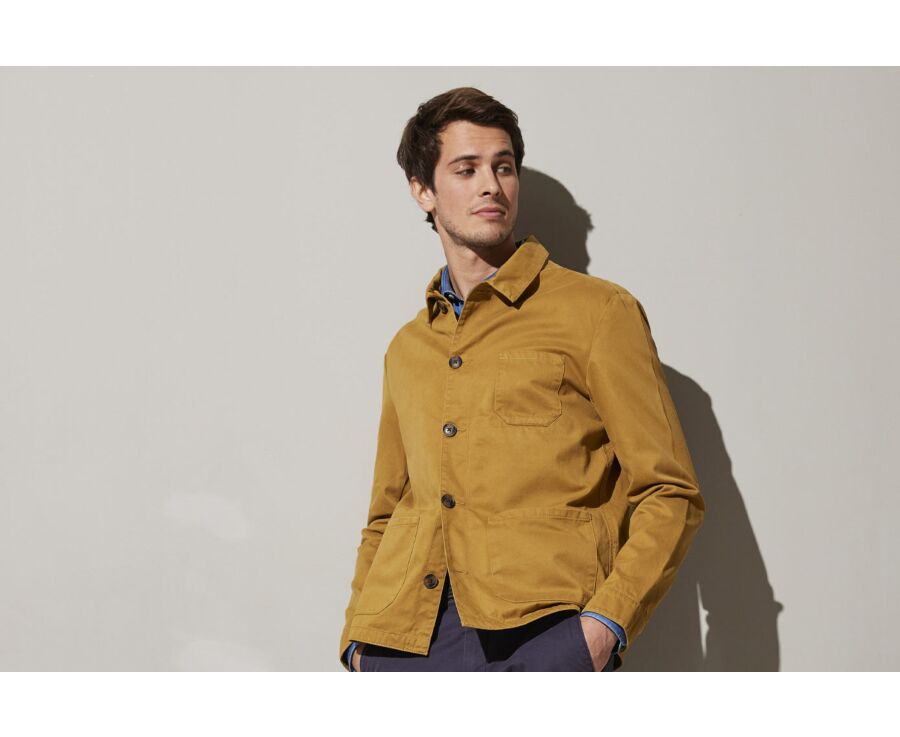 Veste coton homme Caramel - FÉLICIEN