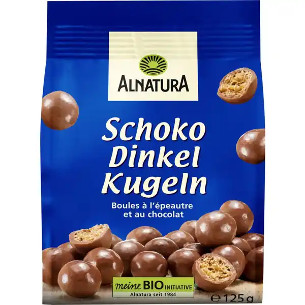 Bio Schoko-Dinkelkugeln Vollmilch
