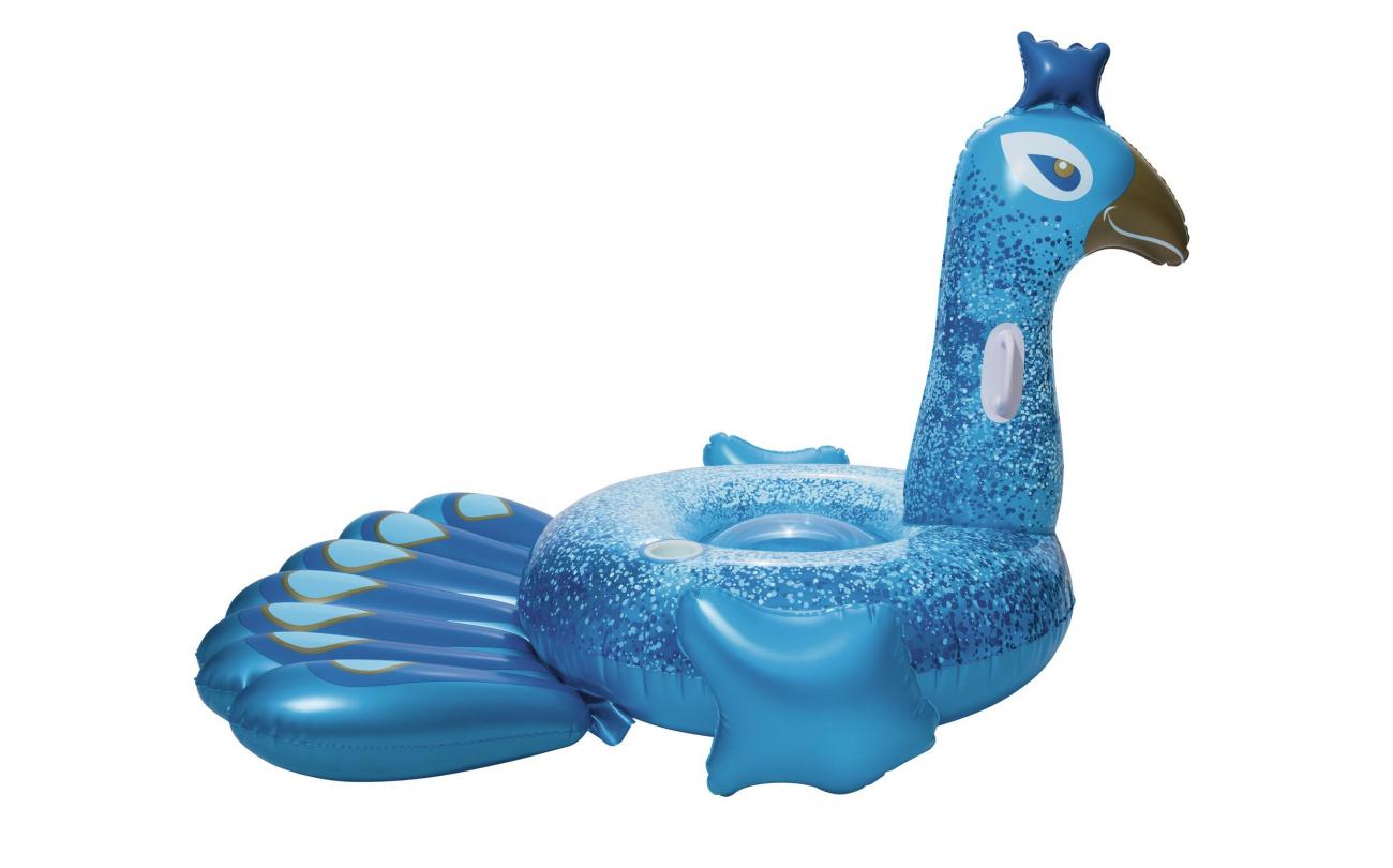 Bestway Pauw Luchtmatras Pretty Peacock opblaasbaar eiland 198cm