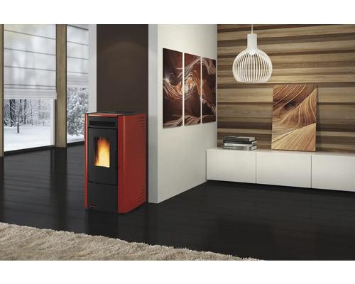 Nordica Extraflame Ketty bordeaux 7 KW pelletkachel