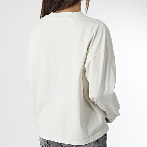 Tee Shirt Manches Longues Femme 0289 Beige