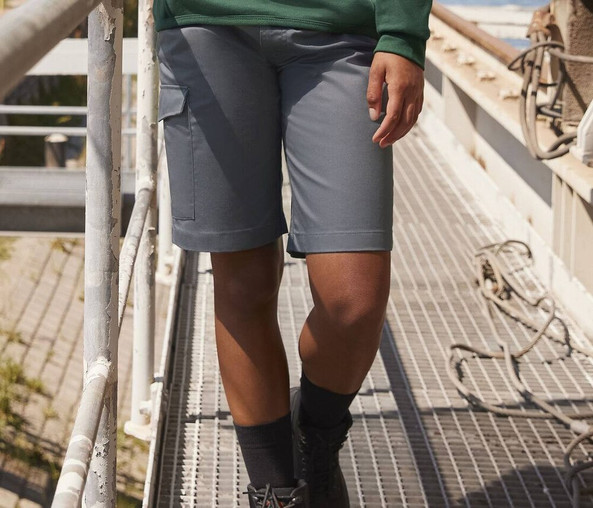 RUSSELL JZ002 - Shorts de Travail Homme Confort et Praticité
