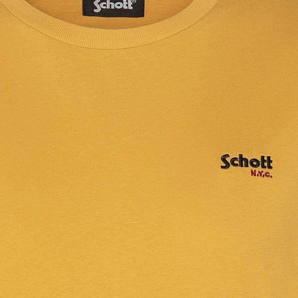 Schott T-Shirt Jaune Homme Schott Brode