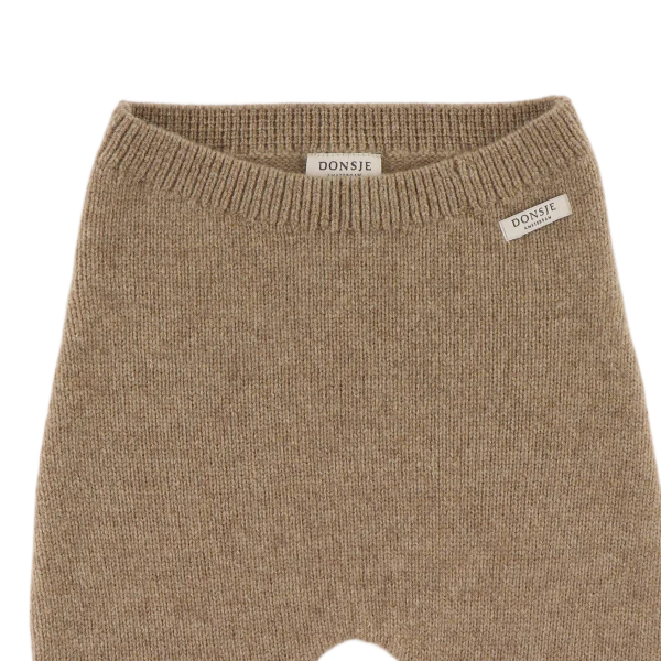 Matsie Merino Wool Leggings | Bear | Milk Chocolate Melange
