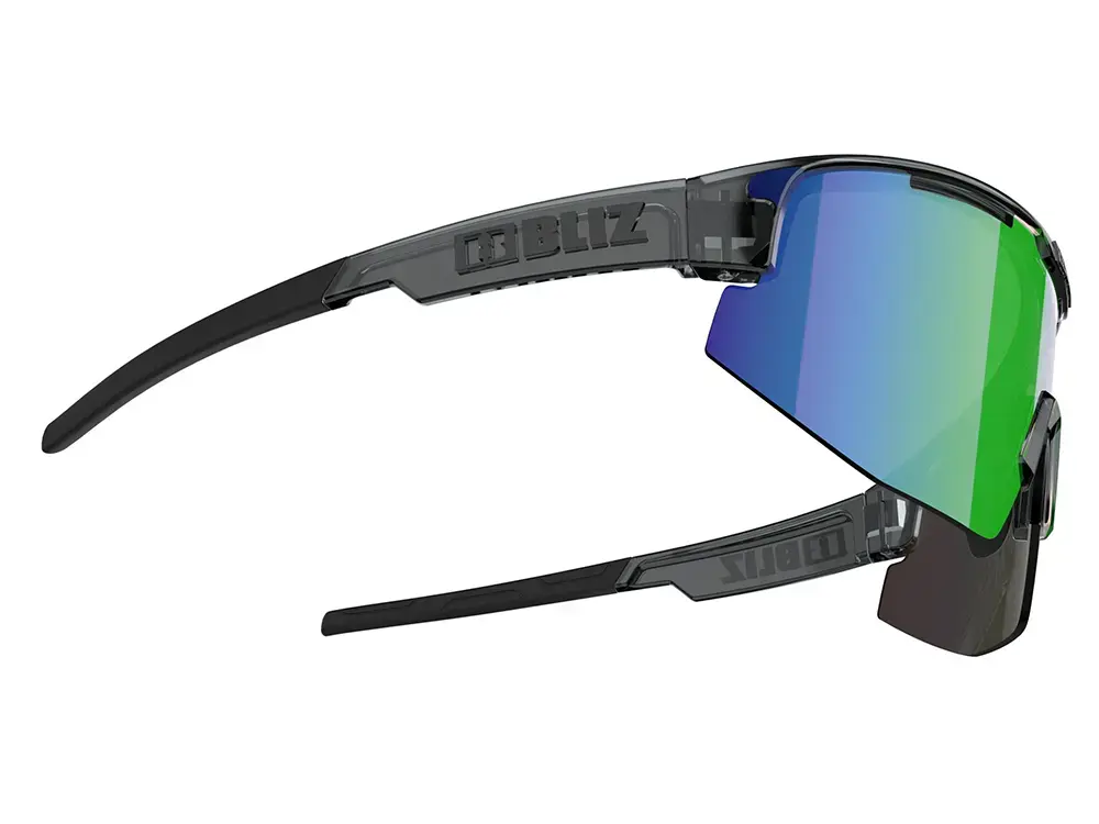 Bliz Matrix Sport Zonnebril Zwart met Green Multi Lens