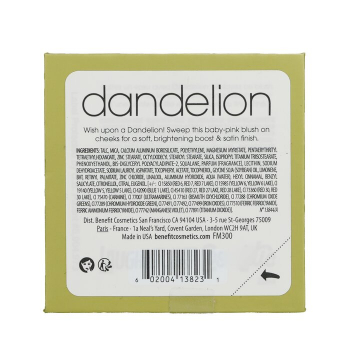 BENEFIT Benefit Dandelion Baby Pink Brightening Blush 6g/0.21oz