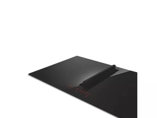 Elica Table de cuisson aspirante induction 83cm 4 feux 7400w noir - PRF0179476