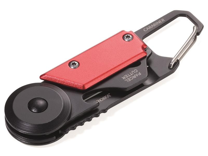 Troika Taschenmesser Mini Egon 5 Funktionen Schwarz/Titan Taschenmesser mit Wechselbaren Werkzeugen