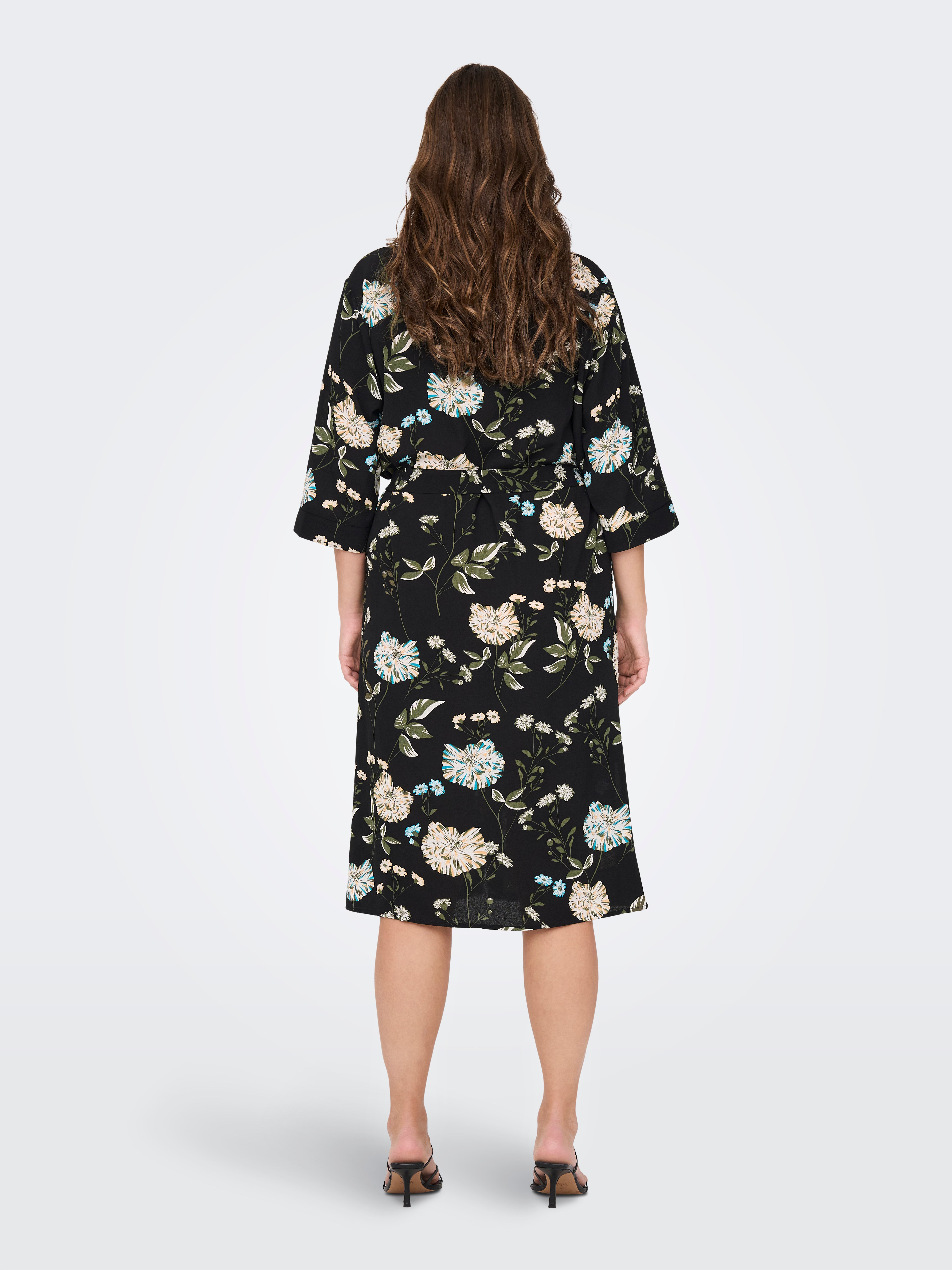 CARLUXMIE Langes Kleid Black