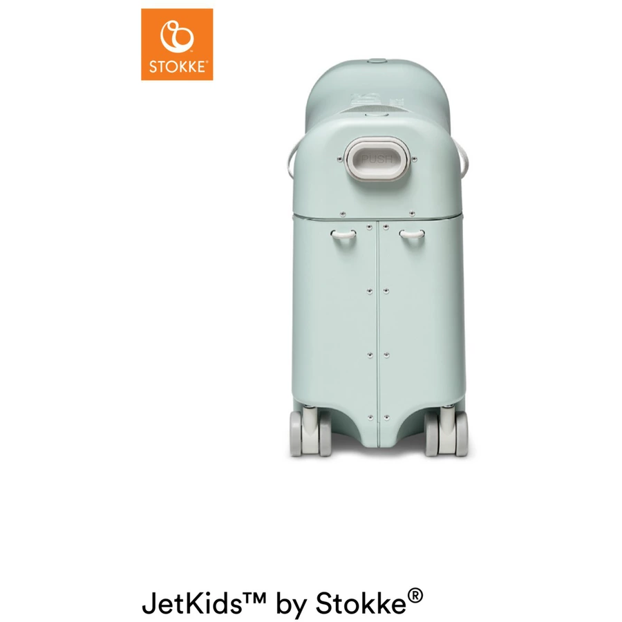 JETKIDS™ BY STOKKE® Aufsitzkoffer BedBox™ mit Crew BackPack™ Green