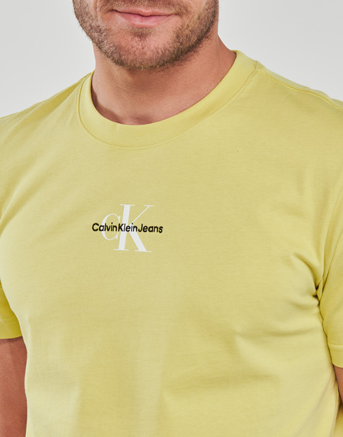 Calvin Klein Jeans - MONOLOGO REGULAR TEE - Jaune