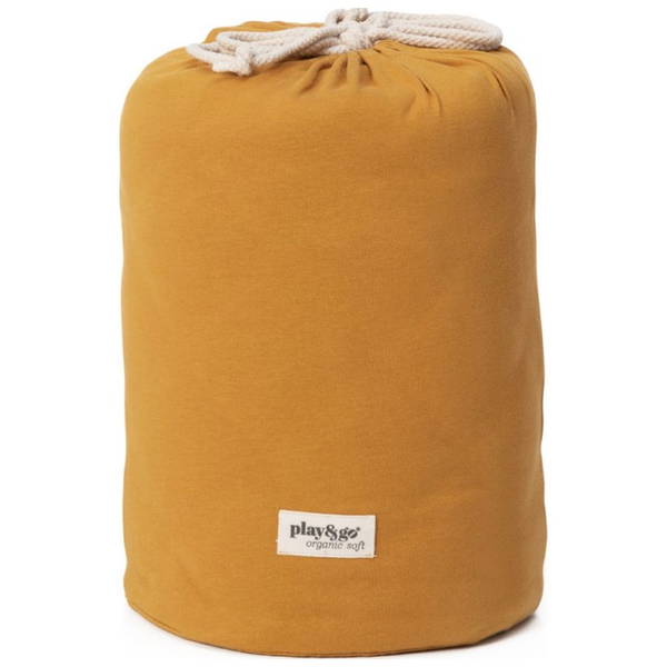 Play and GoPlay and Go   Soft Organic Playbag Spielzeugtasche mustard chai tea