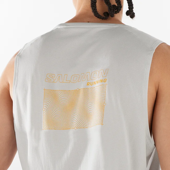 CROSS RUN GRAPHIC  Tanktop Herren