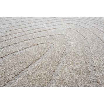 Vloerkleed Trento Organic licht beige 160x230 cm