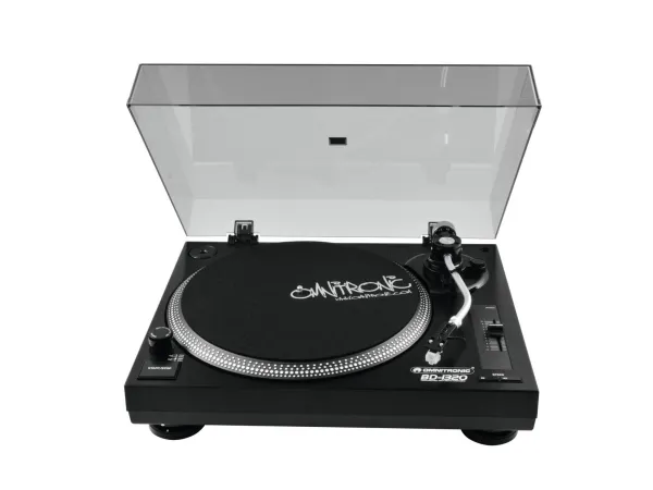 Omnitronic BD-1320 pladespiller - Farve: Sort
