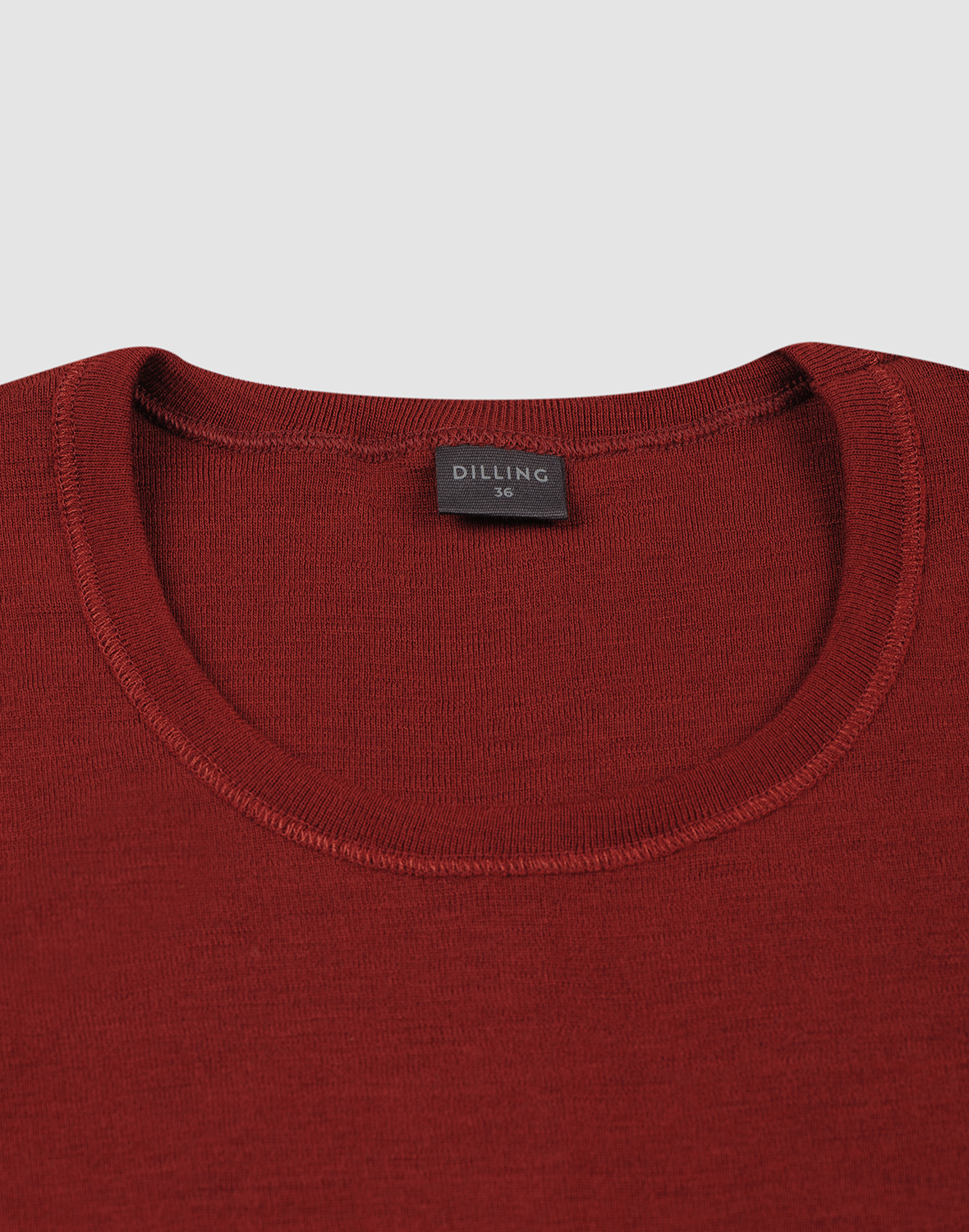Shirt van merinowol voor dames in Blushmelange