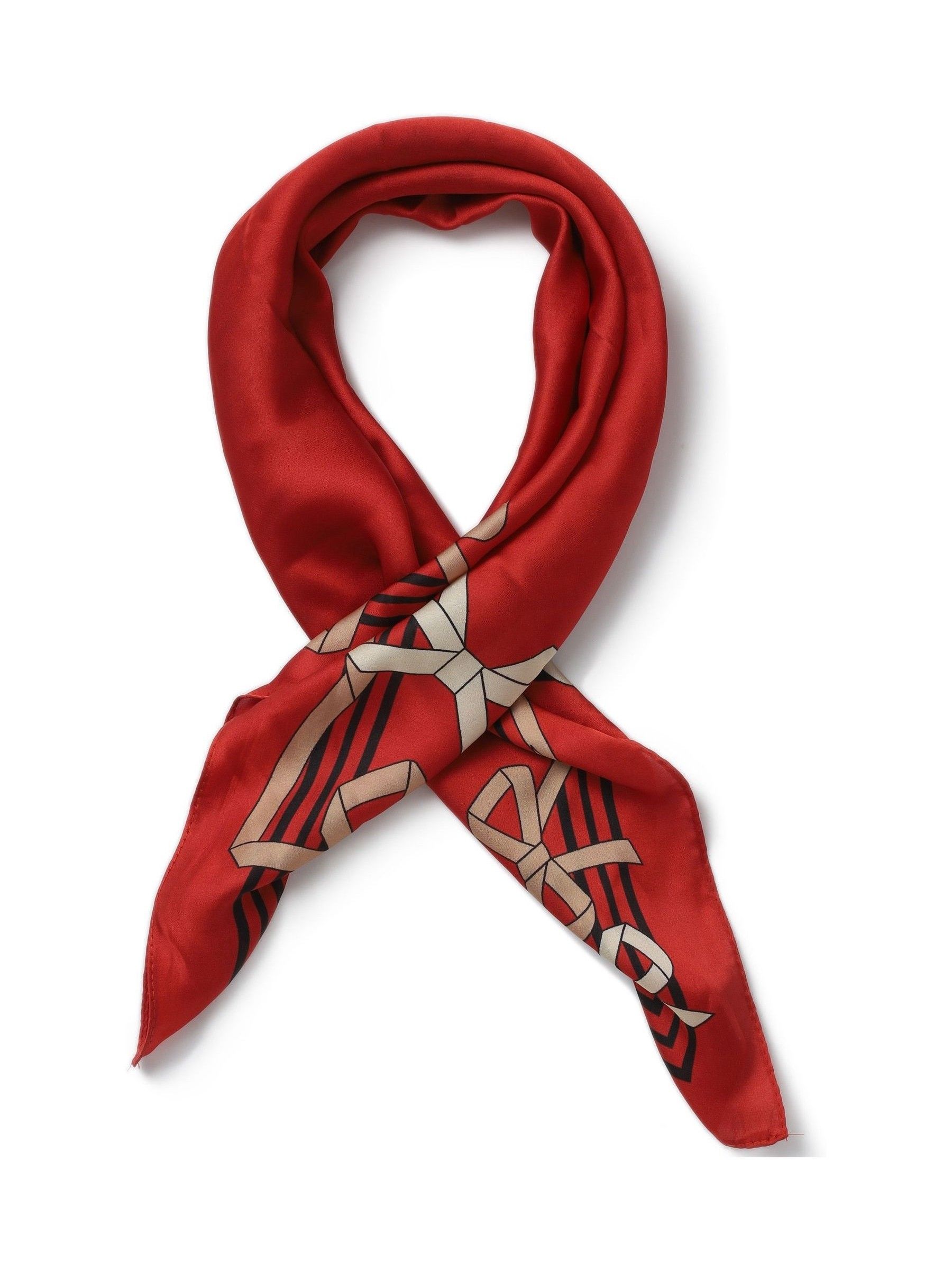 Aela Red Bow Scarf