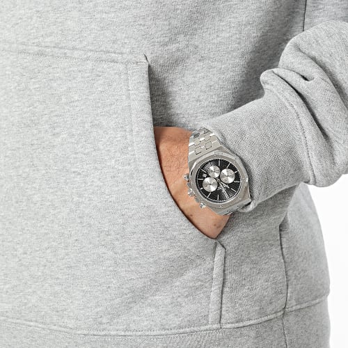 Sweat Capuche Classic IM4525 Gris Chiné