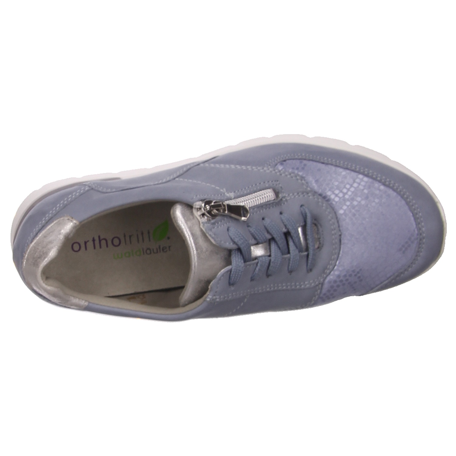 Waldläufer Sneaker hellblau blau