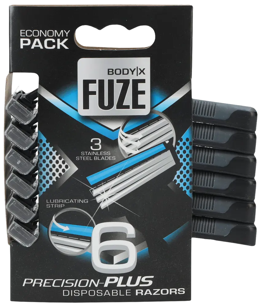 Body-X Fuze Engangsskraber 6-pak