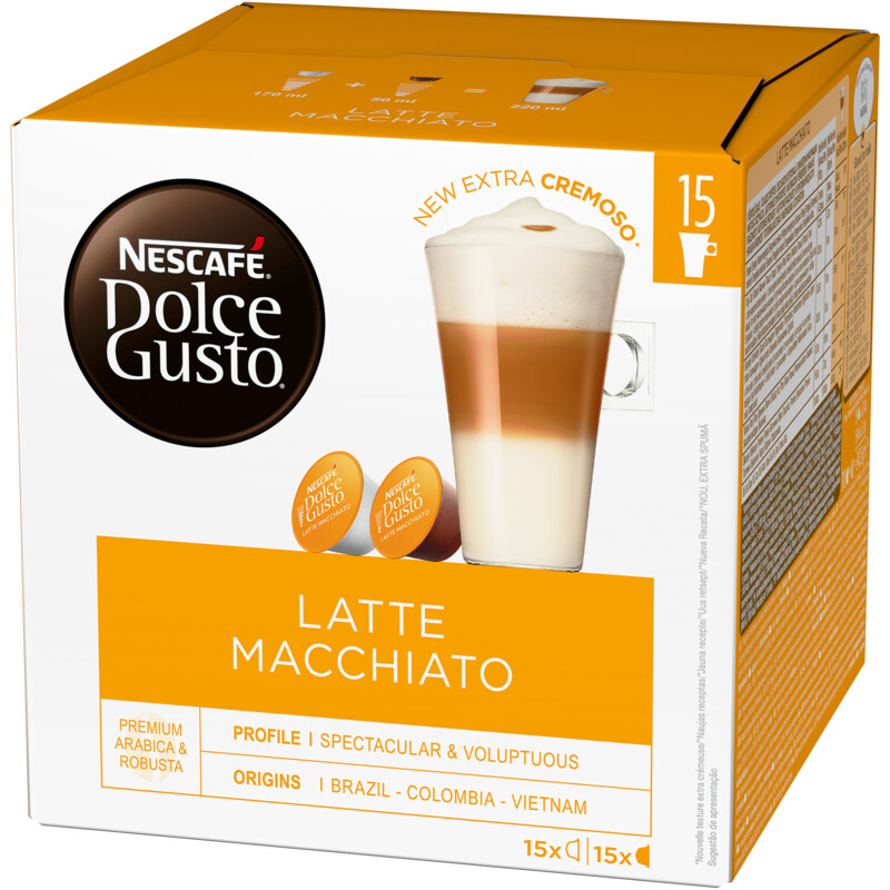 Nescafé Dolce Gusto Latte macchiato capsules