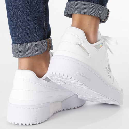Baskets Femme Forum Bold IG0272 Footwear White Silver Dawn
