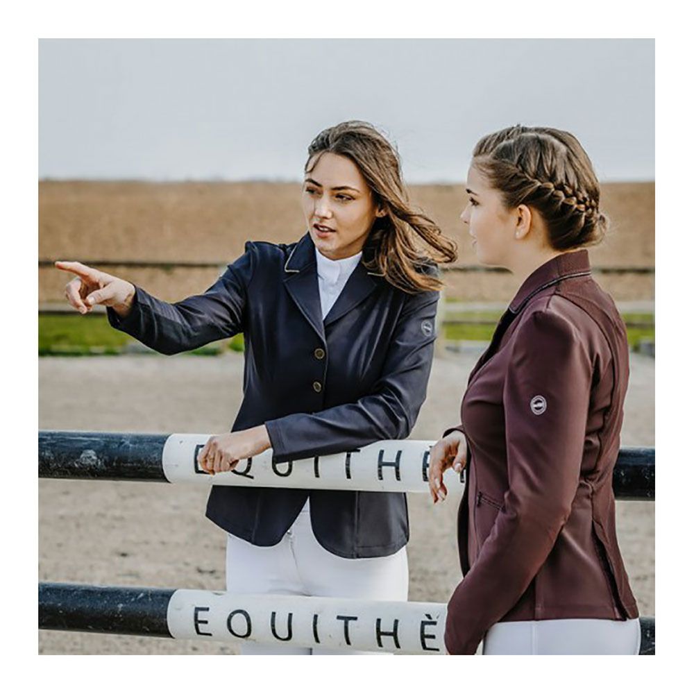 Equitheme OLIVA - Veste de concours Femme noir