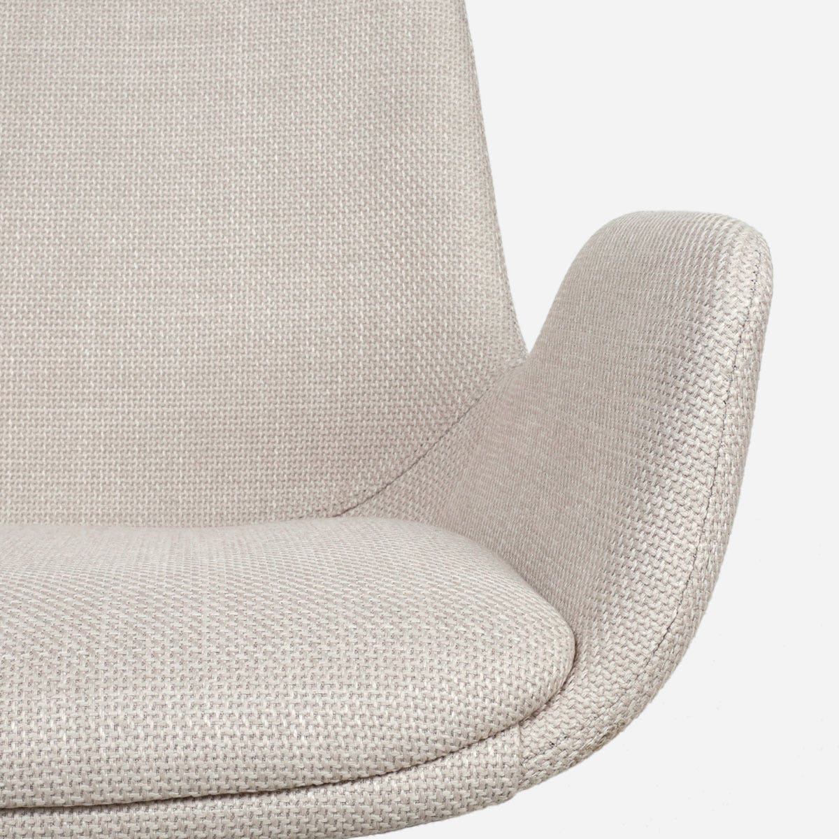Nolon Nout-Eef Bureaustoelen Set van 2 - Beige - Zwart