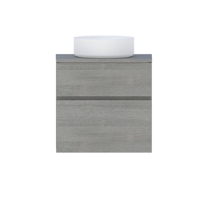 Plan de toilette Calao chêne clair 60 cm