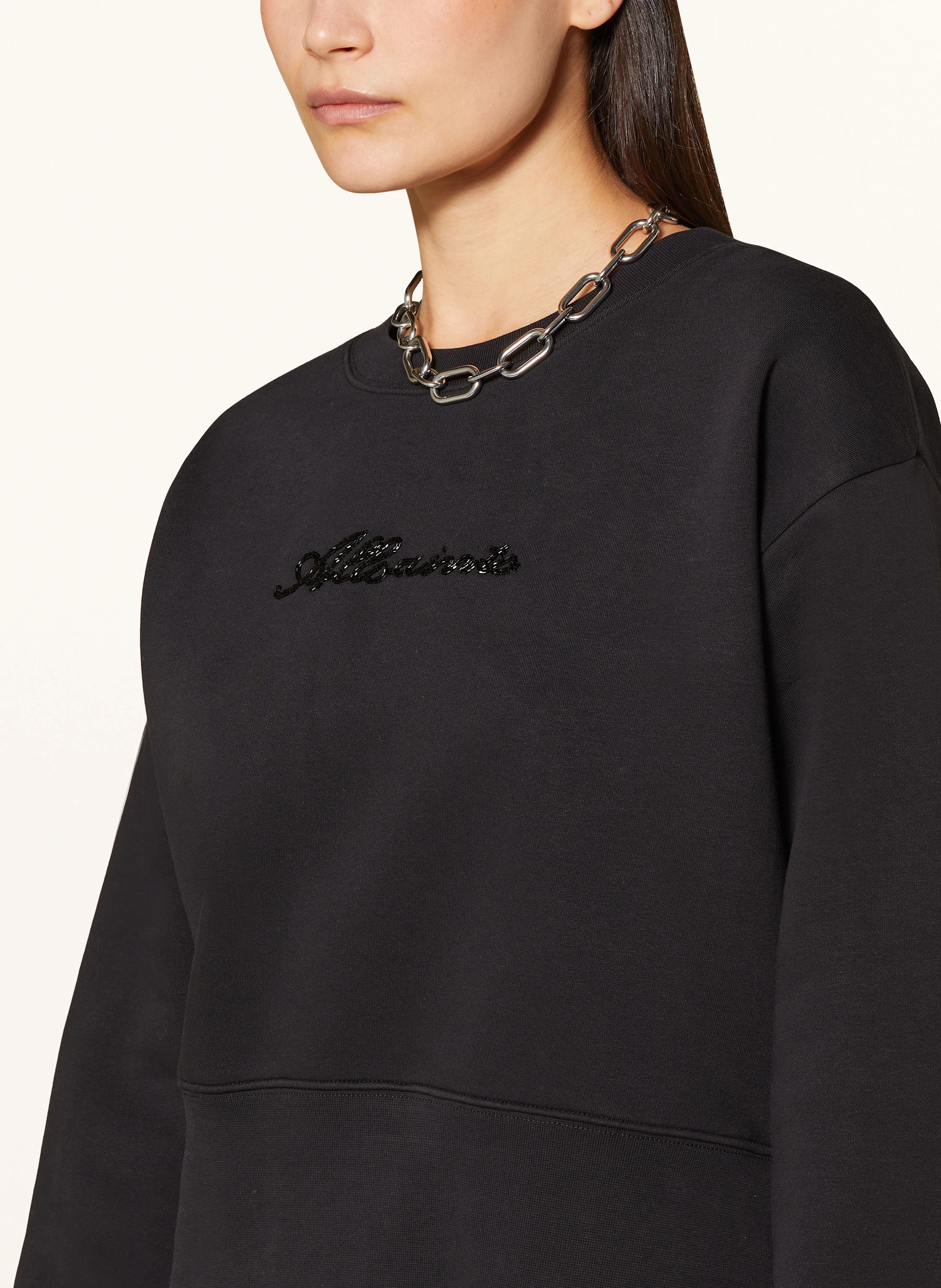 ALLSAINTS Sweatshirt FERN mit Pailletten