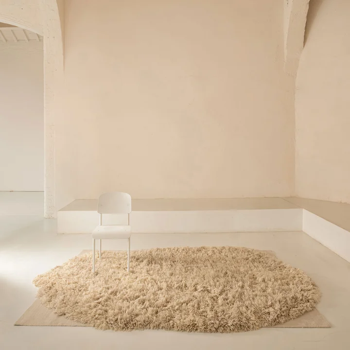nanimarquina - Alga Teppich, 179 x 270 cm, grau