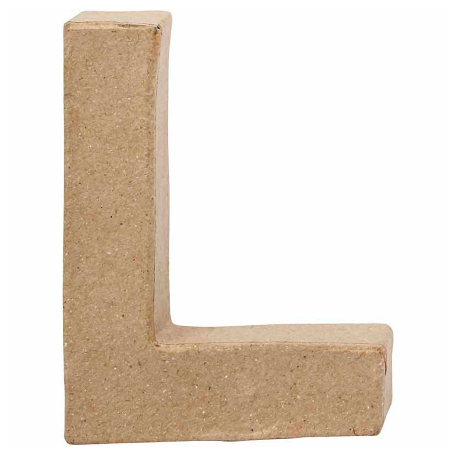 Letter Papier-maché - L, 10cm