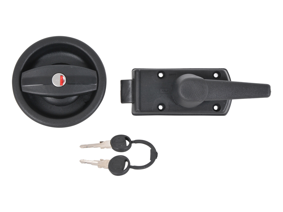 Gimeg universeel deurslot - black