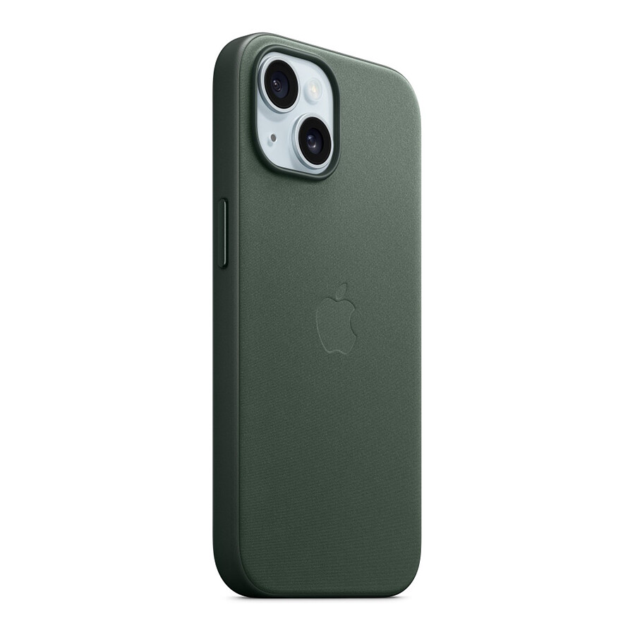 Apple Coque en tissage fin avec MagSafe pour iPhone 15 Plus - Chêne vert