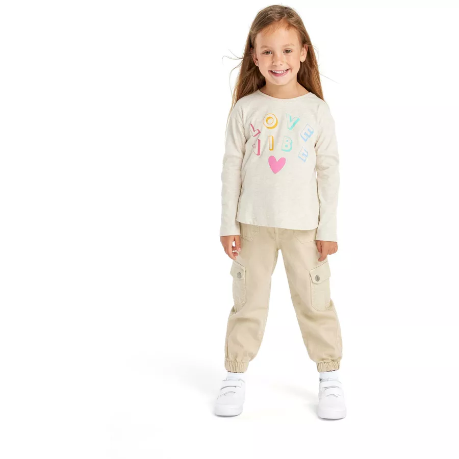 MINOTI Longsleeves Beige Meliert