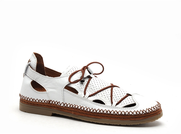 Coco abricot basses femme melincourt blanc