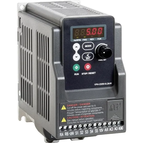 Peter Electronic Frekvensomformer 0.2 kW 1-faset 230 V