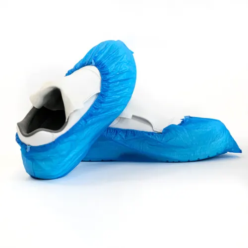 Surchaussure CPE 30µm bleu 36cm Paredes
