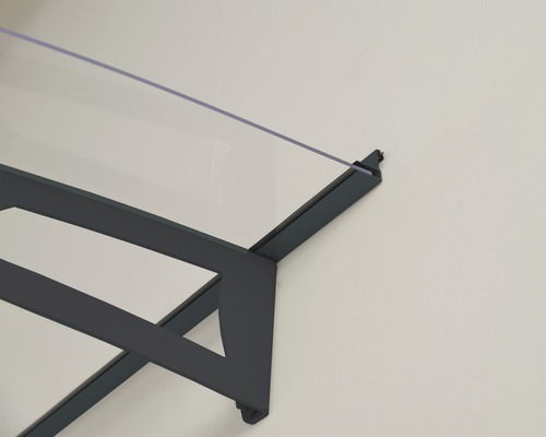 PALRAM-Canopia Aquila luifel 150,5x91,5 cm antraciet polycarbonaat helder