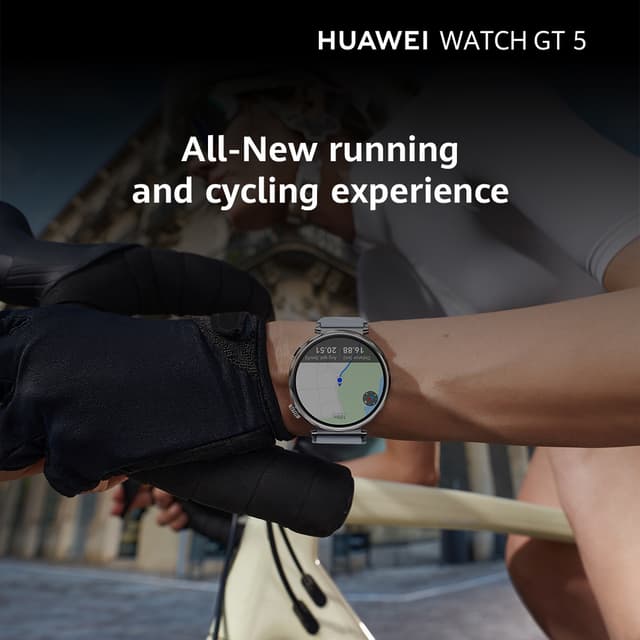 Huawei Watch GT 5 sportsur 46 mm (sort)