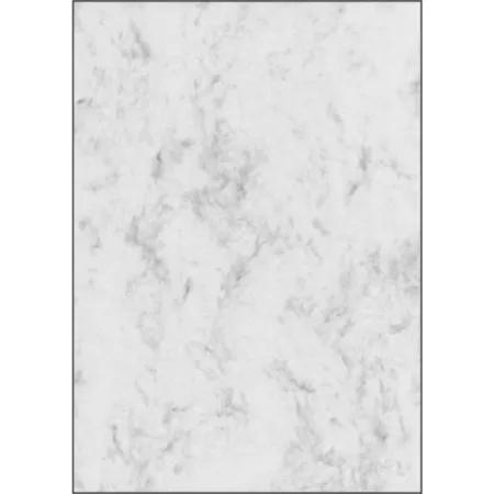 Sigel 4041004 - Papier Marmor, grau, A4, 200g, 50 Blatt