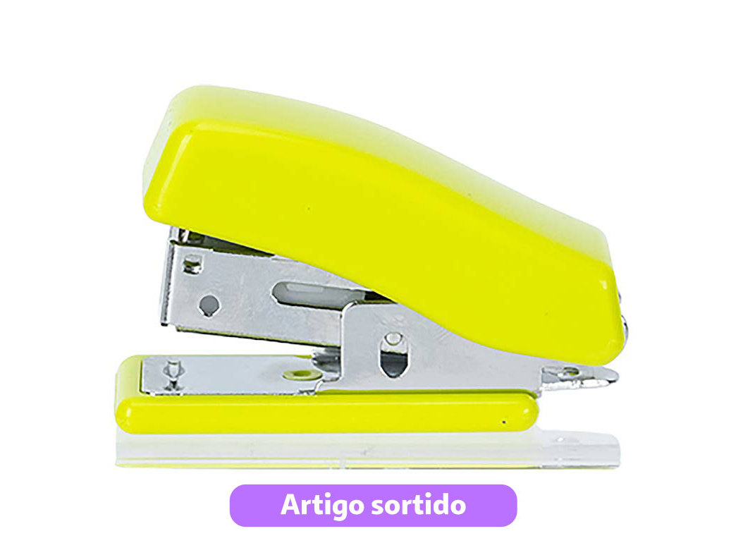 MINI-AGRAFADOR POLEGAR CORES SORTIDAS