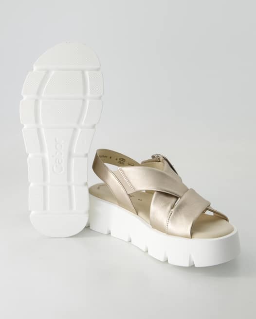Gabor 64.752.62 Sandalen in Gold