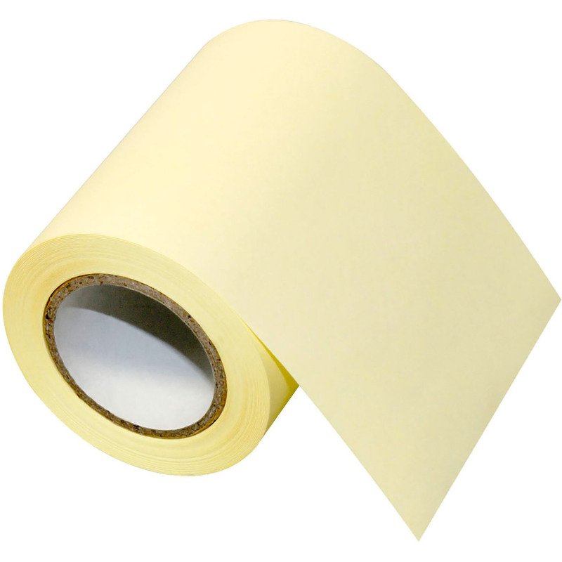 Recharge Roll notes repositionnables jaune pastel pour rouleau distributeur de notes - 60 mm x 10 m