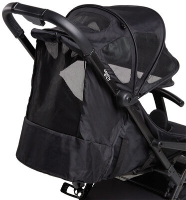 Beemoo Easy Fly 4 Trille inkl. Breezy Kalesje, Jet Black/Black