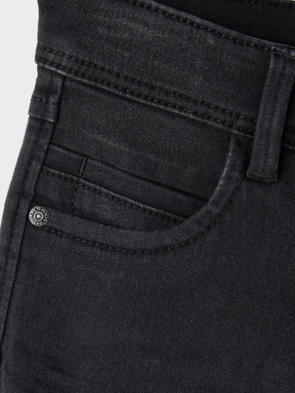 NAME IT slim fit jeans NKMSILAS black denim