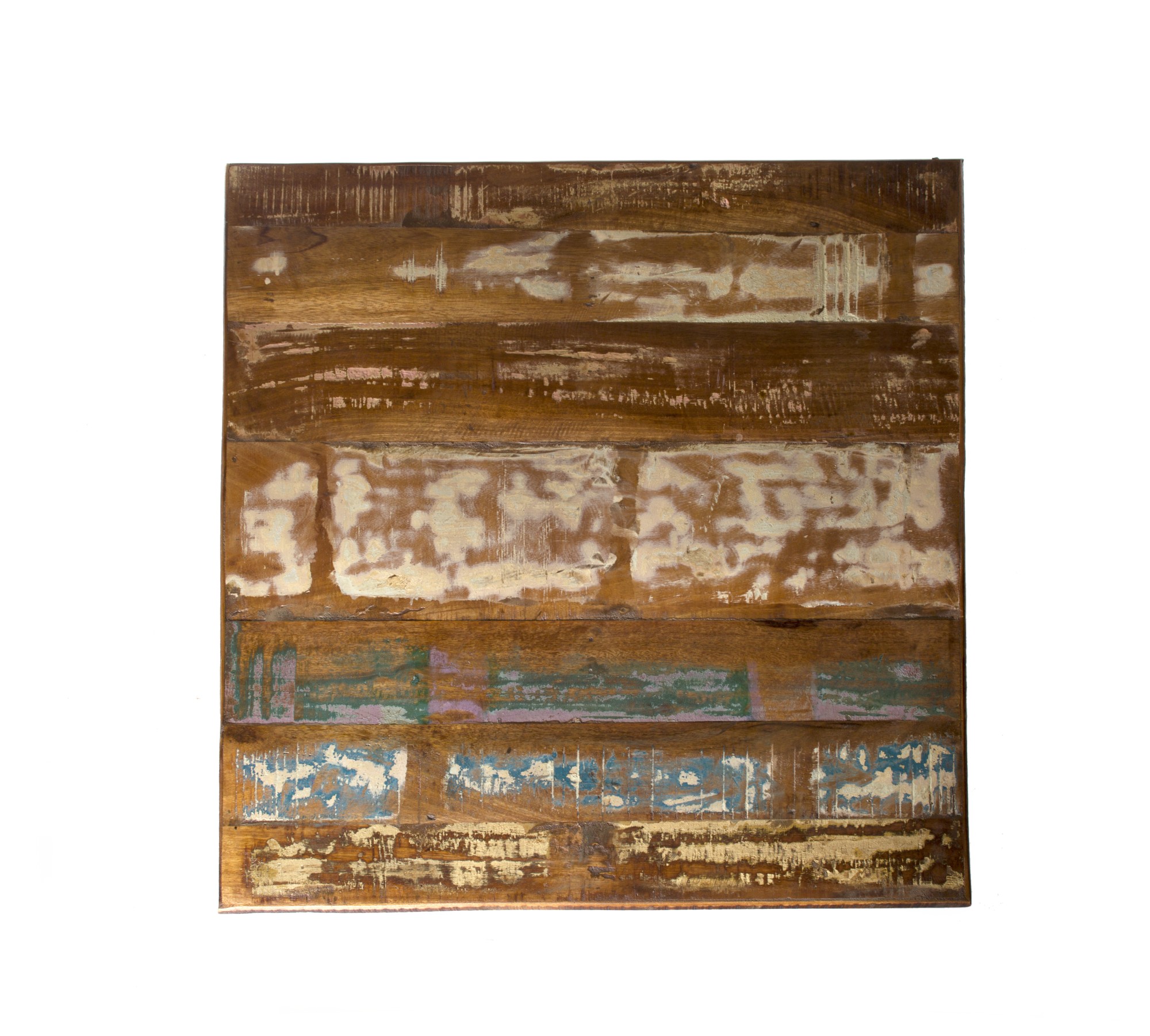 Tisch 'Jarrow Plain', natur, multicolor, T 80 cm, B 80 cm, H 76 cm von fischer's lagerhaus